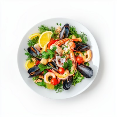 Фирменное блюдо Морской гриль прованс - купить в Каюмово